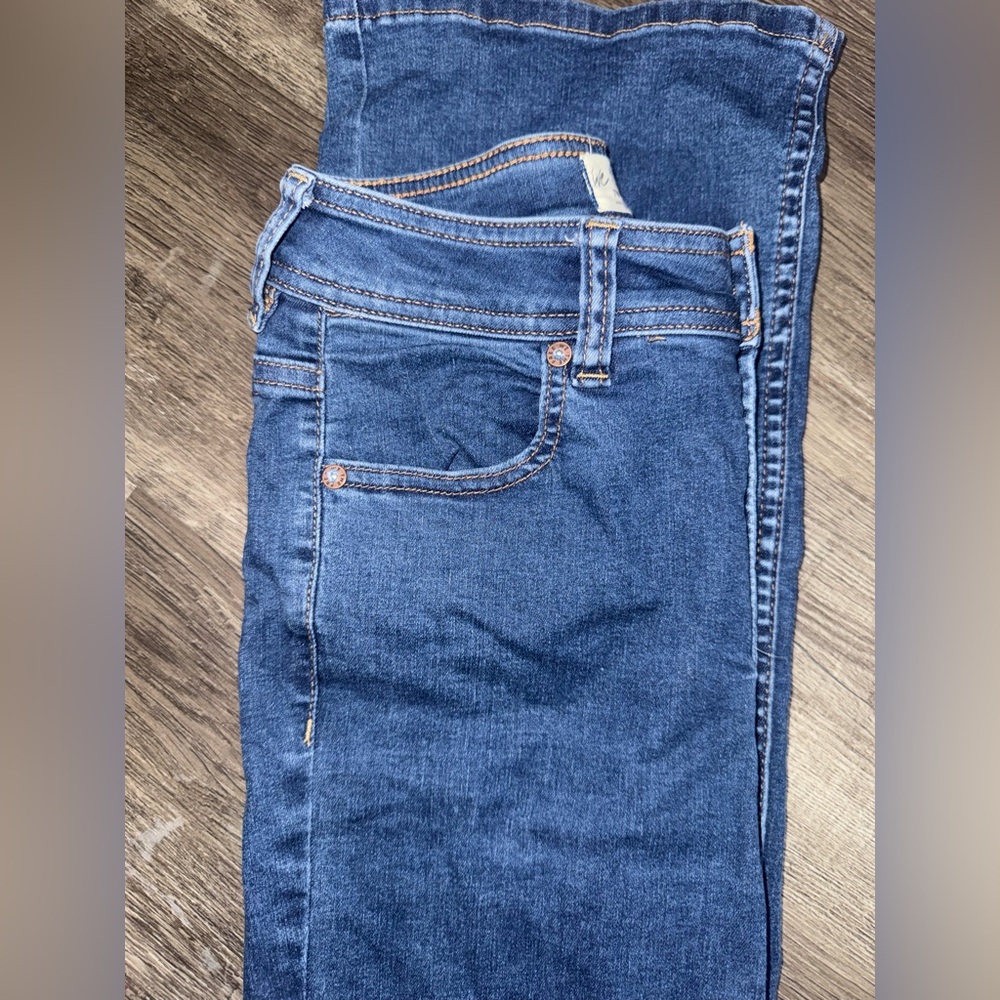 We The Free Free People Women’s Button Fly Flare Jeans Size 27 - Picture 3 of 8